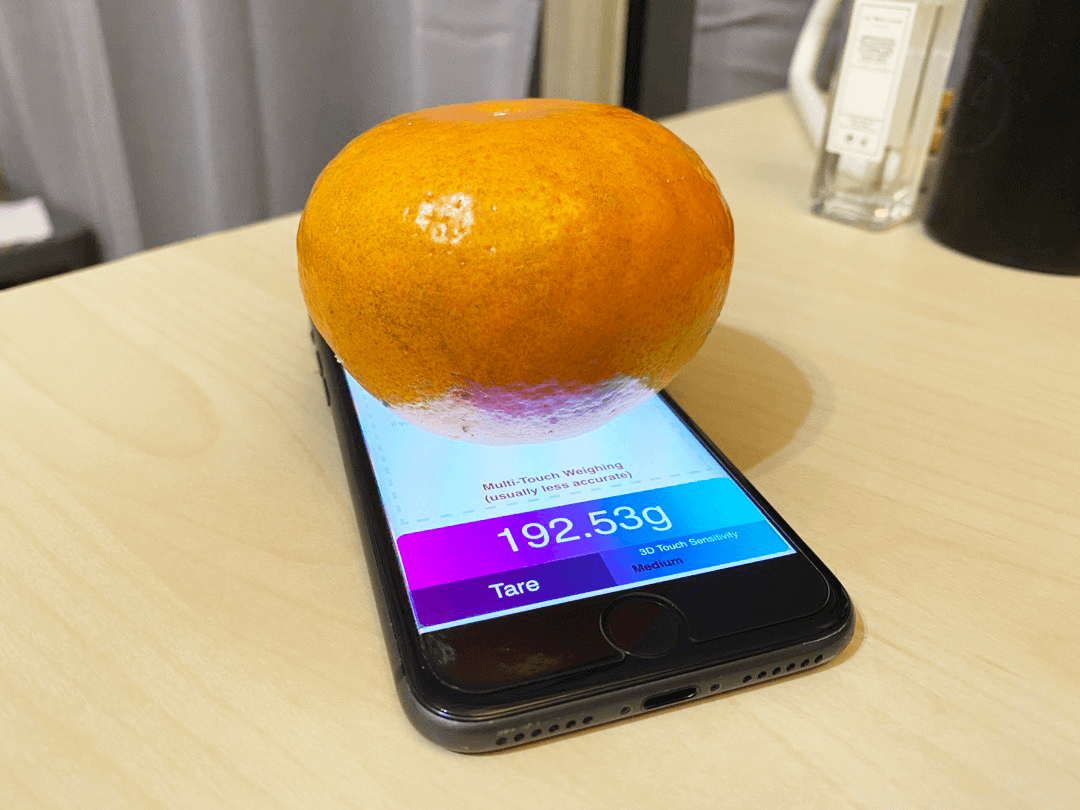 Touch Scale iPhone 也能拿來秤重,用 3D Touch 功能秤物 (iOS 捷徑) - 塔科女子