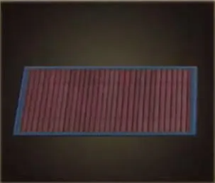動森竹子家具 DIY 方程式｜深色竹地毯