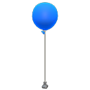 動森 狐利的九尾抽獎獎品 - 藍色氣球