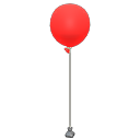 動森 狐利的九尾抽獎獎品 - 紅色氣球