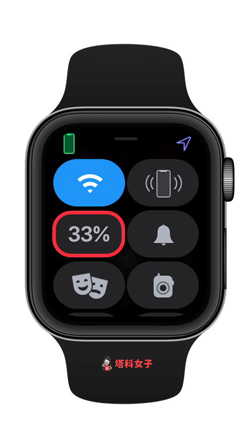 查看 Apple Watch 電池電量｜Apple Watch 控制中心