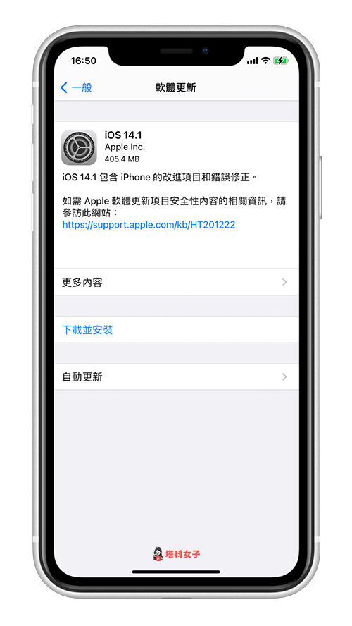 iOS 14.1 更新釋出