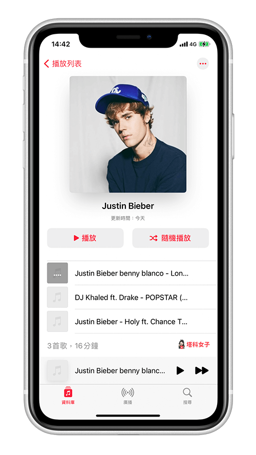 將 MP3 音樂透過 iTunes 匯入 iPhone｜加入播放列表