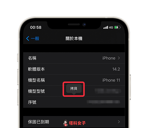 iPhone 11 觸控問題 顯示器模組更換方案：複製序號