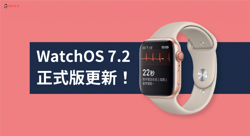 WatchOS 7.2 更新釋出：支援 「心電圖」App 及 Apple Fitness+