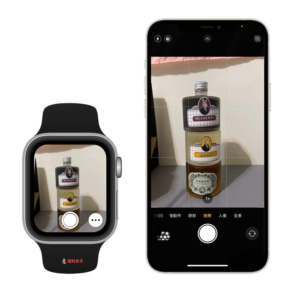 Apple Watch 功能：遙控 iPhone 拍照