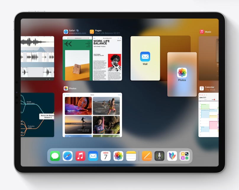 Apple WWDC 2021  / iPadOS 15 新功能：多工處理