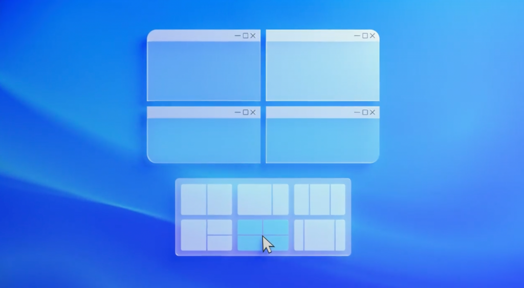 Windows 11 多視窗排列功能