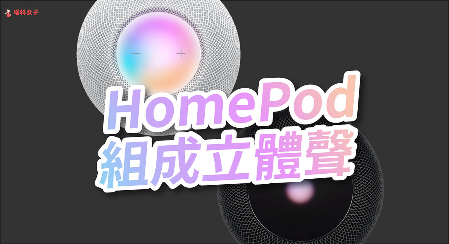 為 HomePod 或 HomePod mini 組立體聲