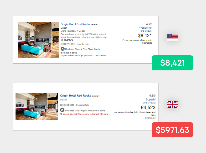 Ivacy VPN 購買到更便宜的機票或飯店