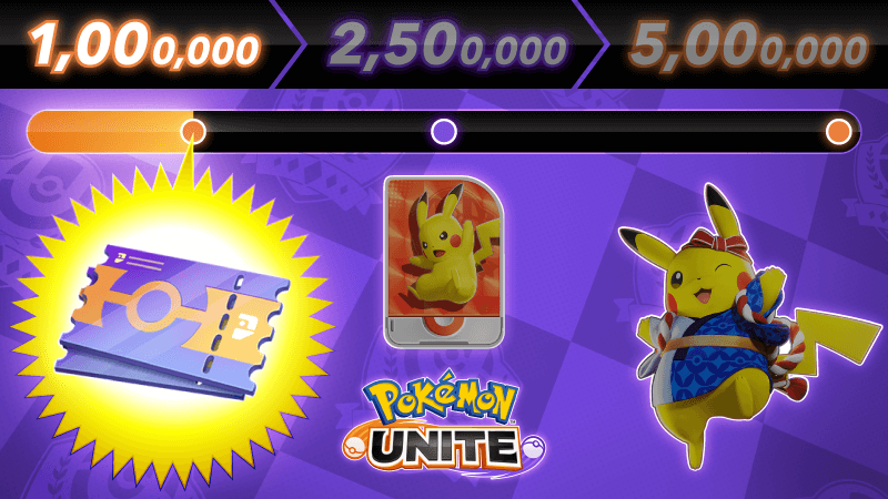寶可夢大集結 (Pokémon UNITE)  手機版事前登錄活動禮物