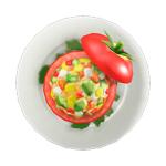 動森料理、食譜 DIY 方程式：番茄沙拉盅