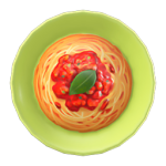 動森料理、食譜 DIY 方程式：紅醬義大利麵