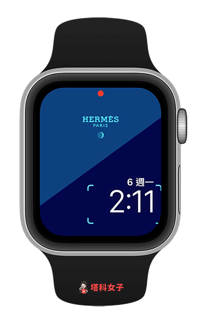 Apple Watch 愛馬仕錶面分享：藍色愛馬仕錶面