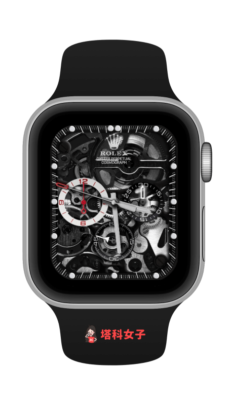Apple Watch 勞力士錶面：Rolex La Barrichello 錶面