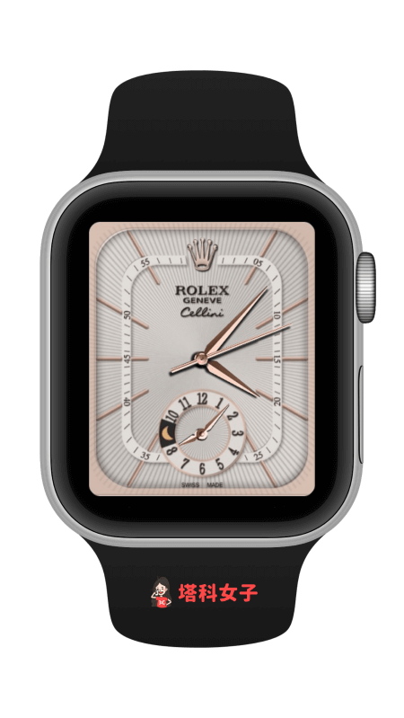 Apple Watch 勞力士錶面：Rolex Cellini