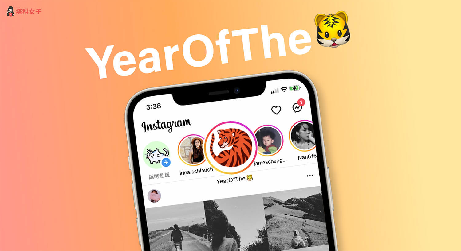 IG Year of the tiger 是什麼？集結使用虎年貼圖的 Instagram 限時動態