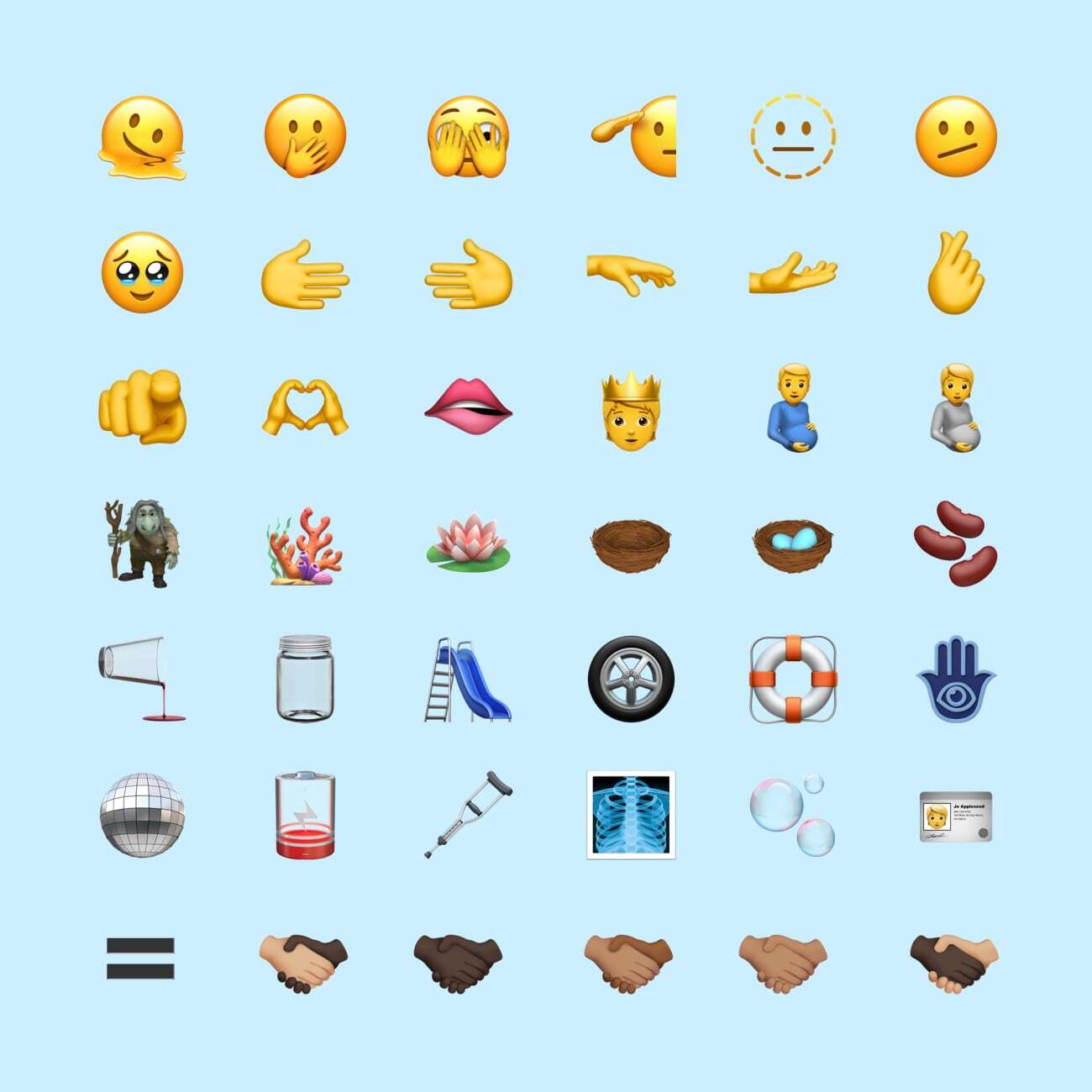 iOS15.4 新表情符號 Emoji 總表