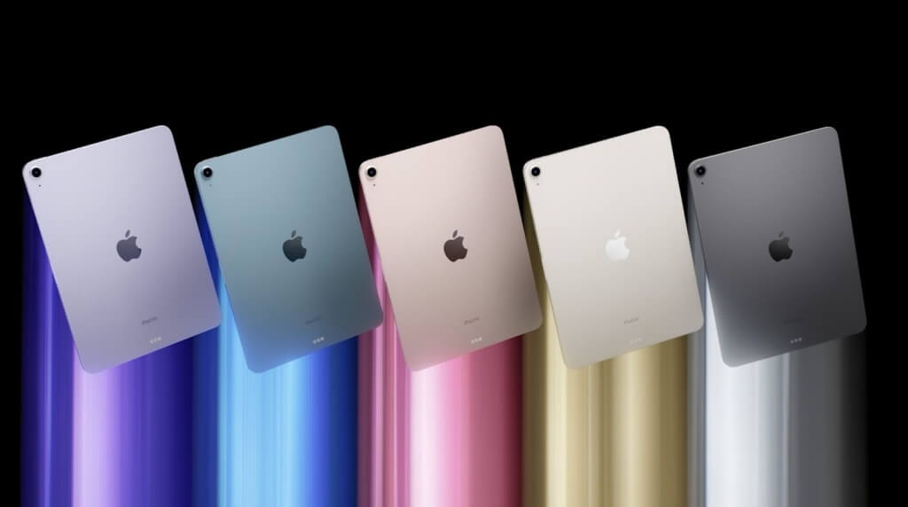 【蘋果春季發表會】iPad Air 5 顏色、預購日、上市時間、價格、規格看這篇