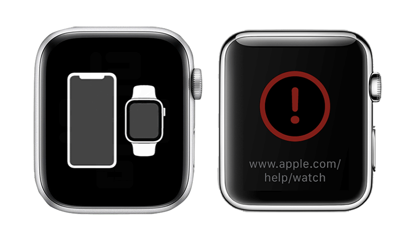 iPhone 回復 Apple Watch：出現 iPhone靠近動畫或紅色驚嘆號