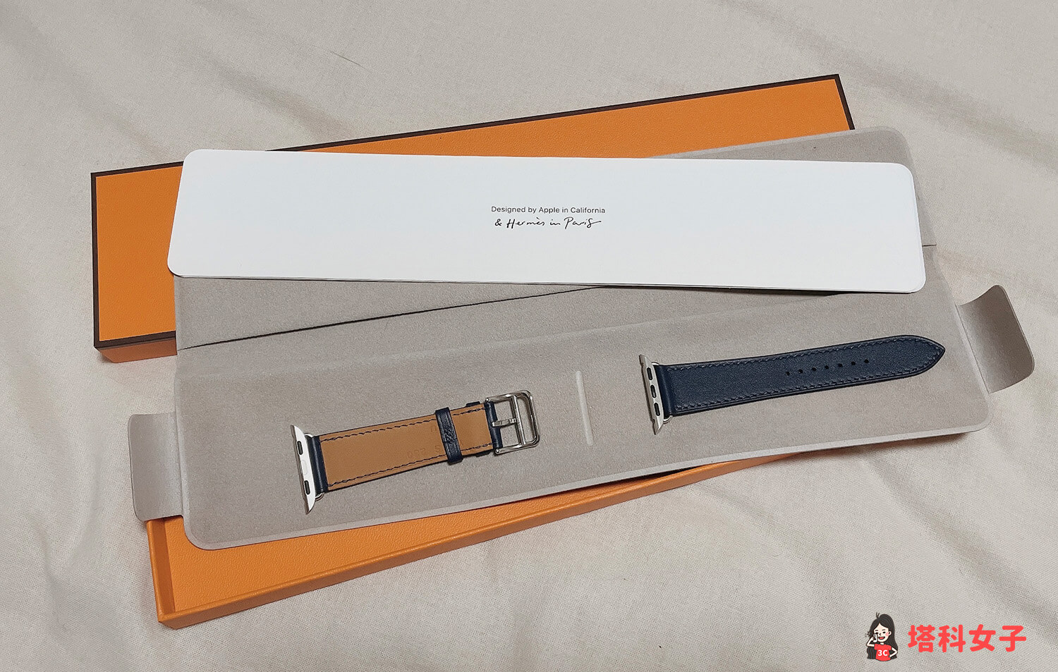 Apple Watch Hermès 錶帶開箱：錶帶收納