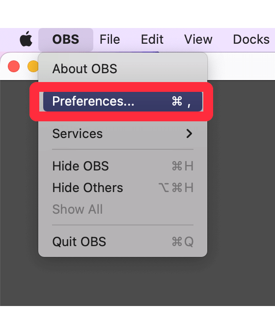 Switch 連接筆電 OBS 軟體設定：更改語言