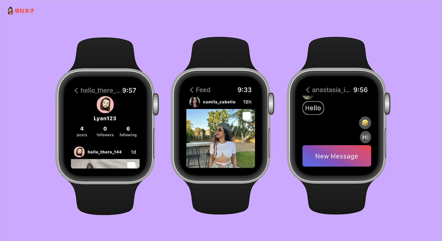 Apple Watch IG App《Lens for Watch》 查看 IG 貼文、限時動態、傳訊息