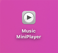 經典款舊版 iTunes 迷你播放器：Music MiniPlayer