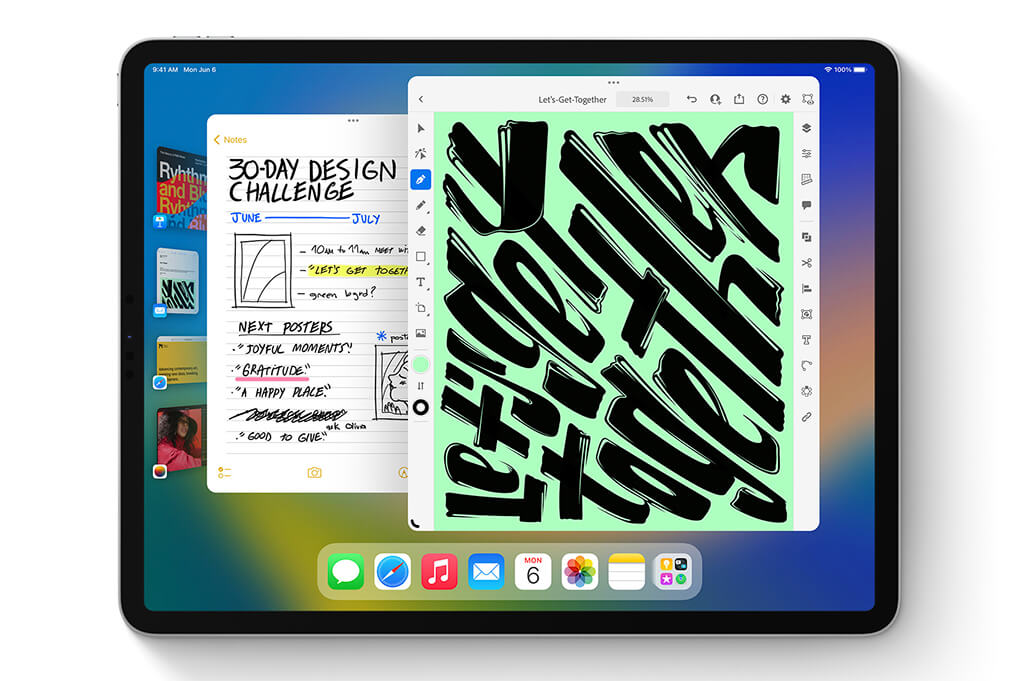 iPadOS 16 功能：幕前調度