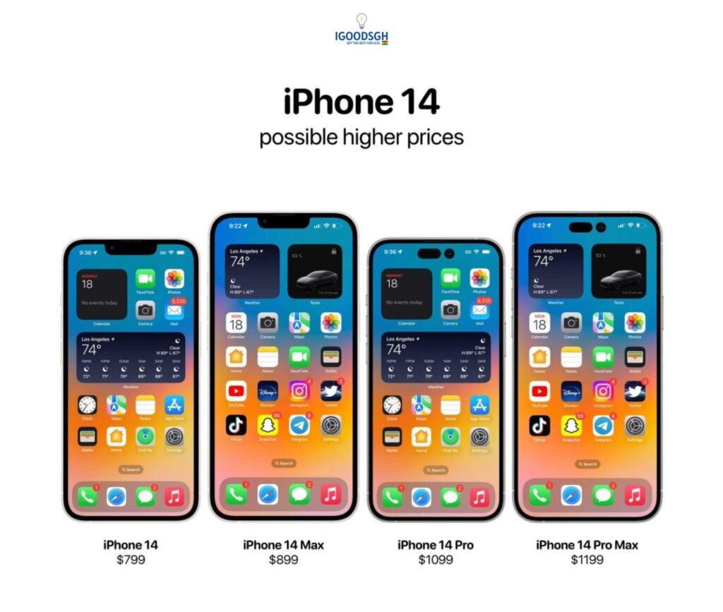 彭博社傳 iPhone 14 四款機型將於 9/7 上市發表