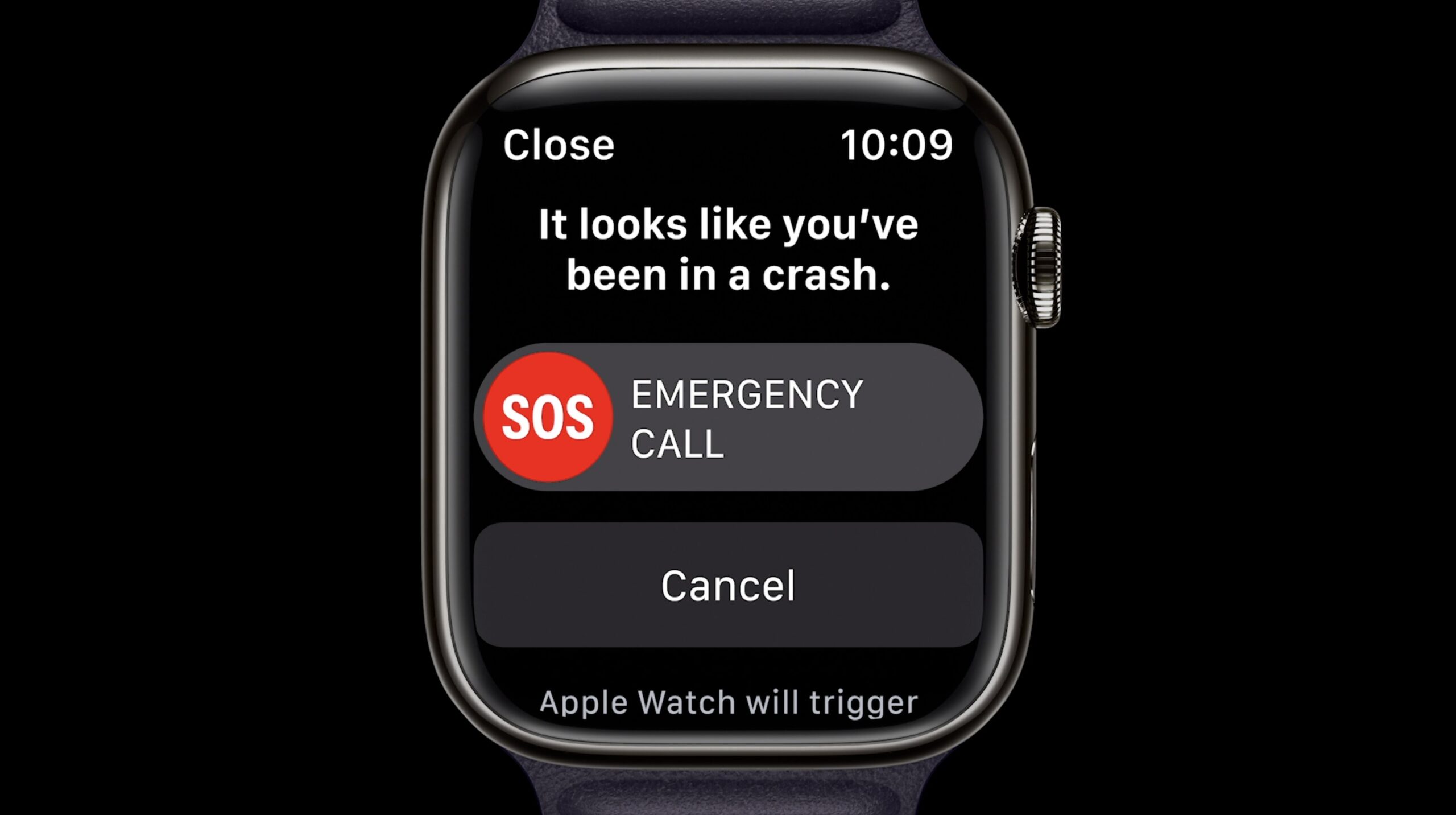 Apple Watch 8 車禍偵測