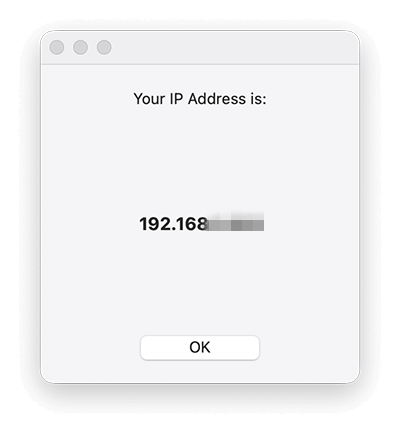 複製 IP 位址
