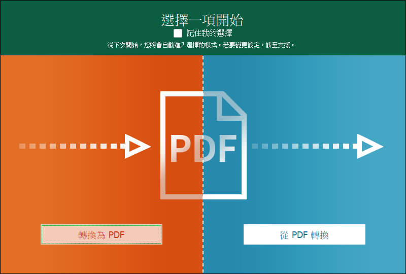 PDF 文電通 6 專業版（Right PDF Converter）：轉換