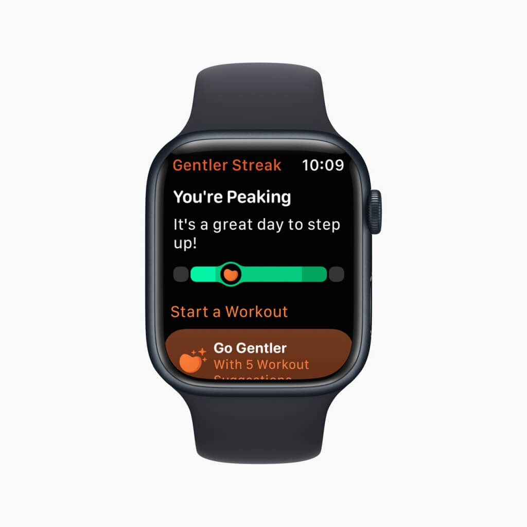 2022 年度 Apple Watch App：《Gentler Streak》