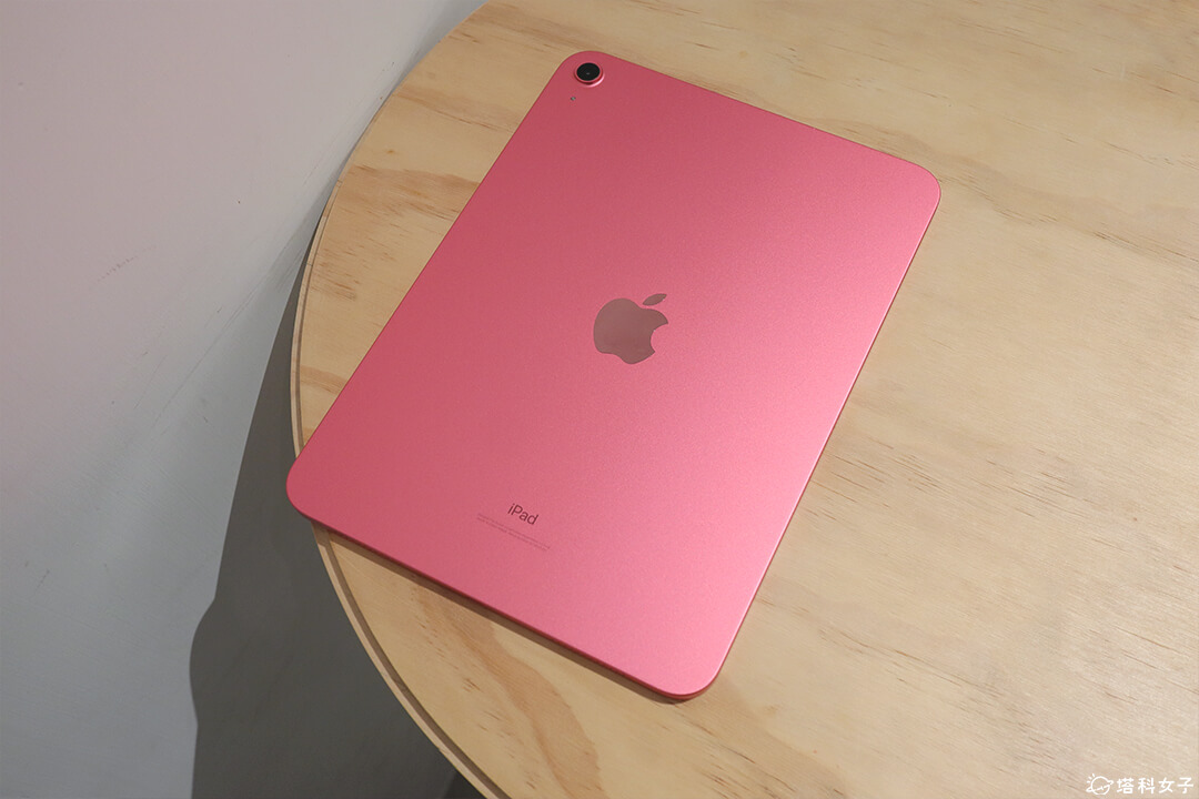 iPad 10 開箱(粉紅色)：外型