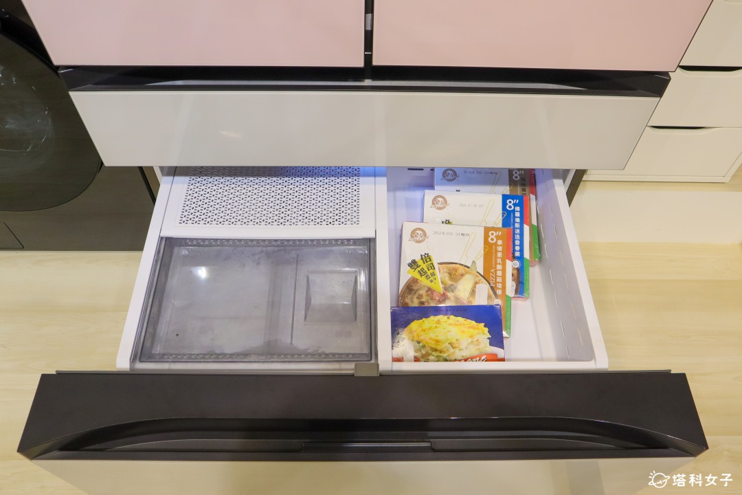 BESPOKE 設計品味系列冰箱，繽紛門板隨心所選