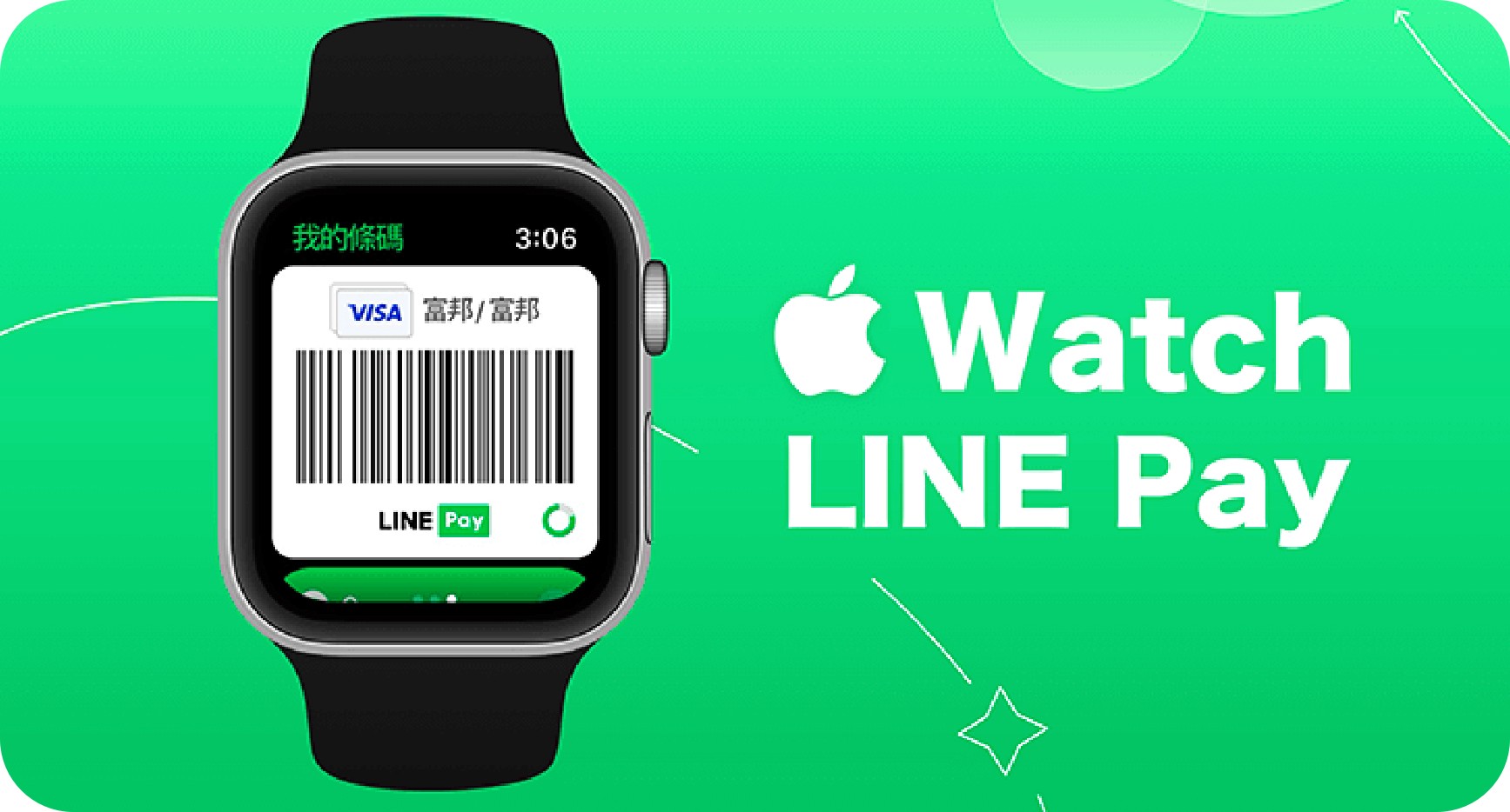 LINE Pay 宣布支援智慧手錶