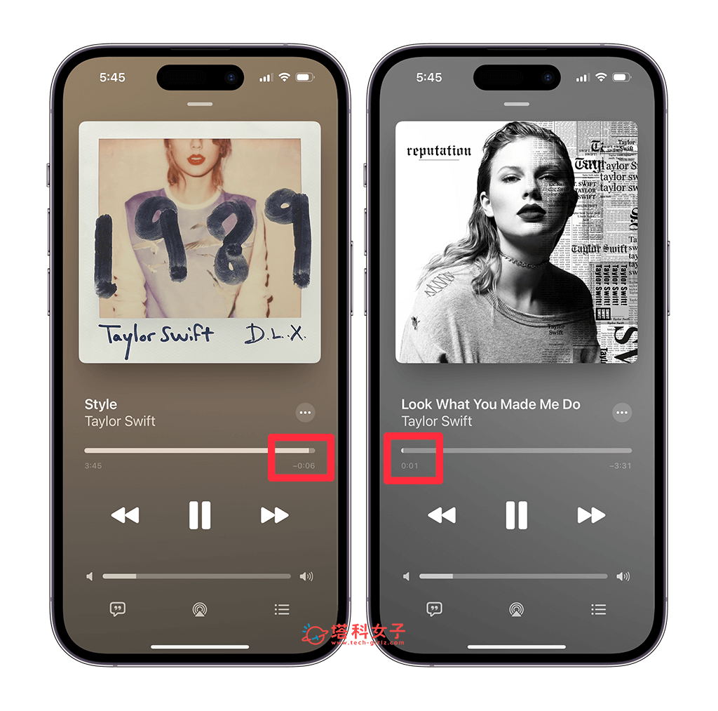 iPhone 使用 Apple Music 淡入淡出