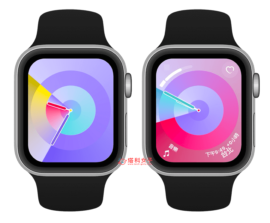 Apple Watch 調色盤錶面
