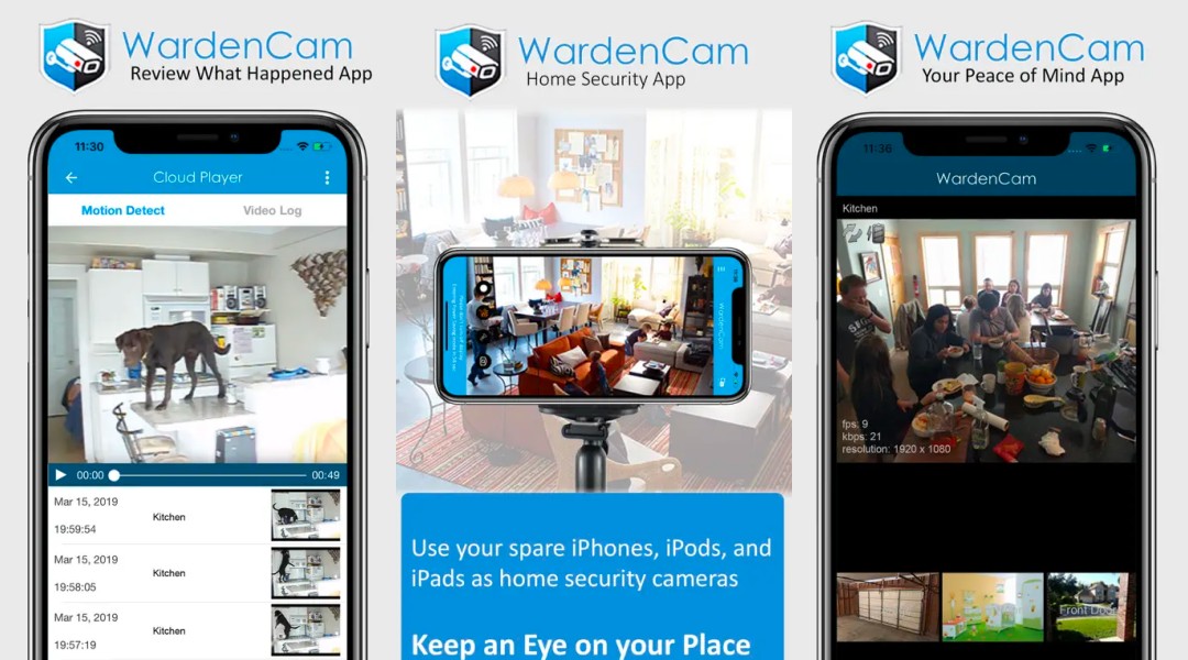 手機監視器 App 推薦 3：雲視野監控 WardenCam