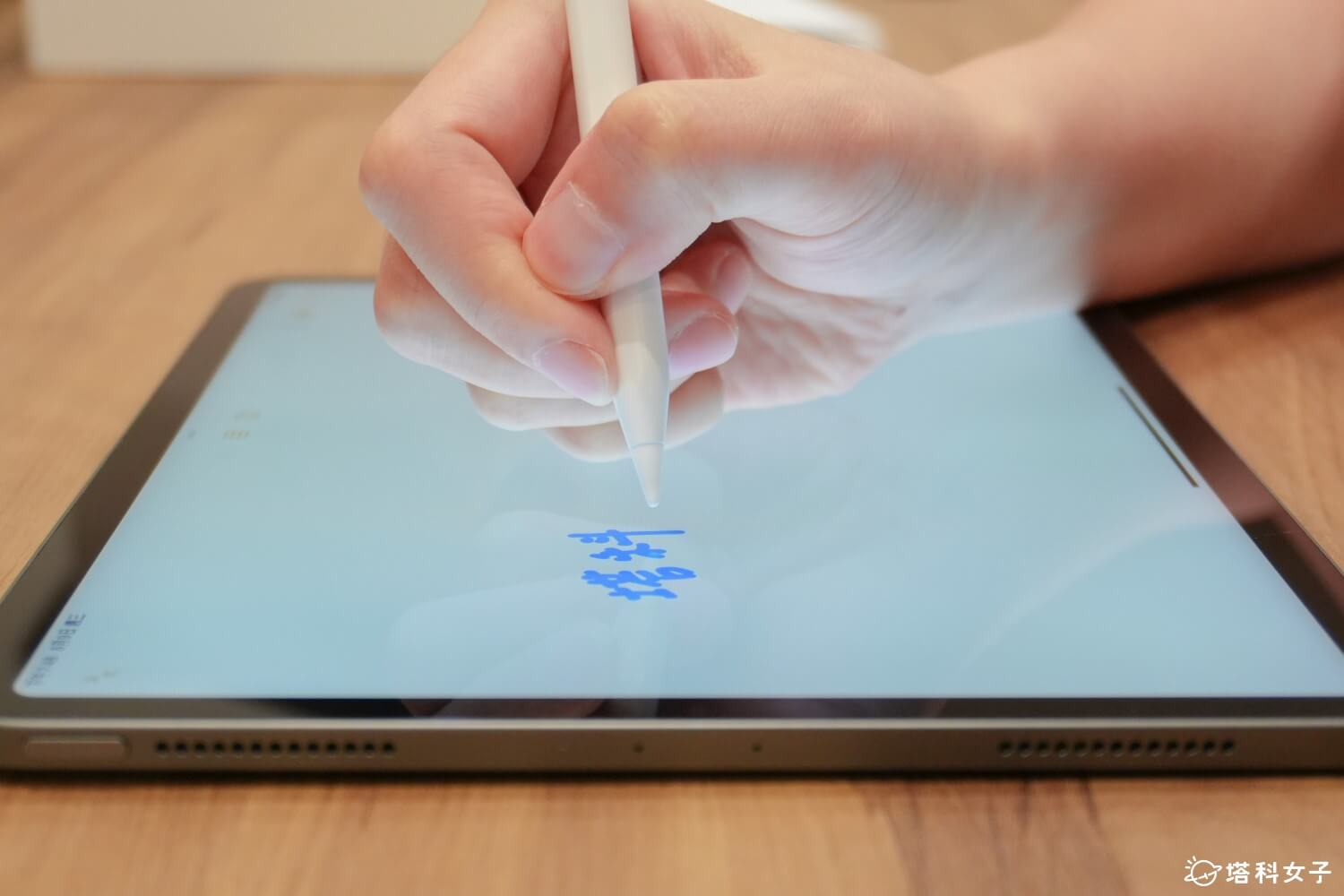 EasyPencil Lite 磁吸藍牙 iPad 觸控筆：防手掌誤觸