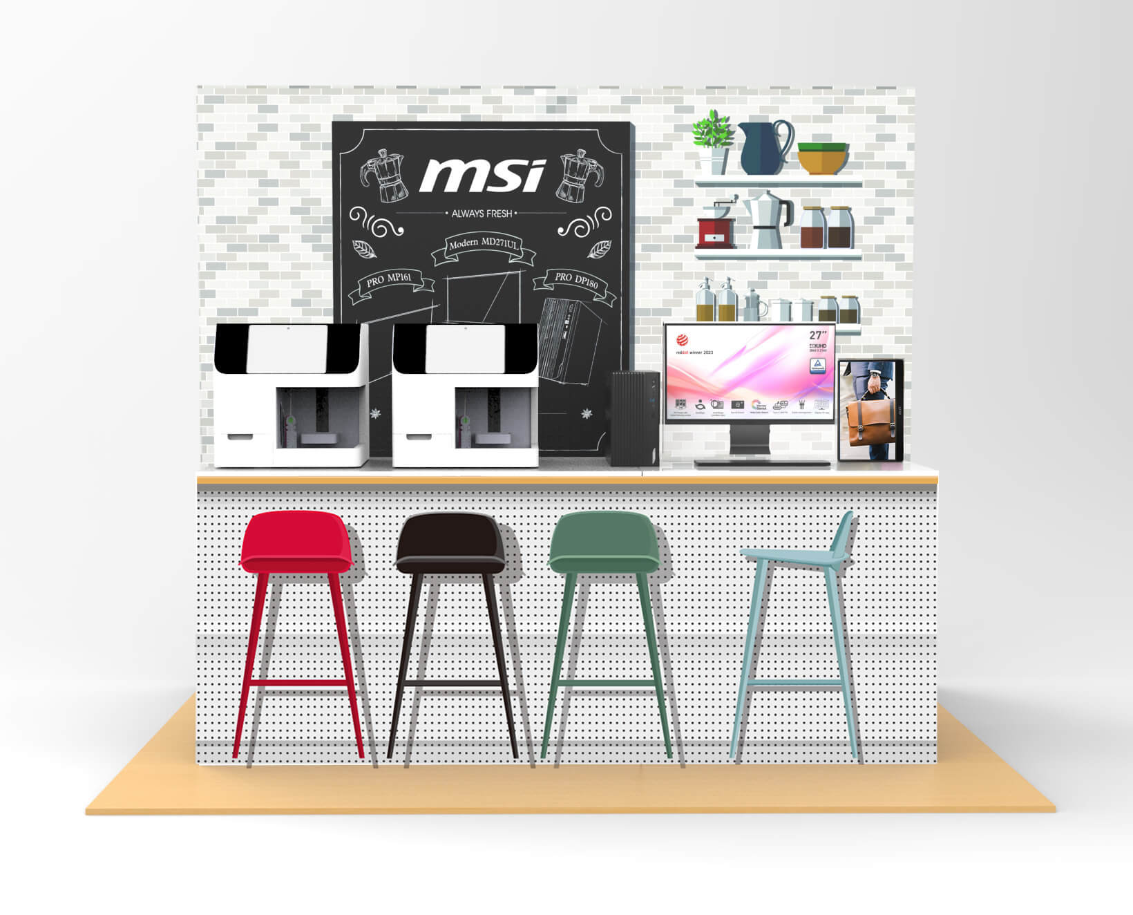 MSI 微星將在「仲夏YAY玩祭」打造文青咖啡廳，8/26、8/27 松山文創登場！