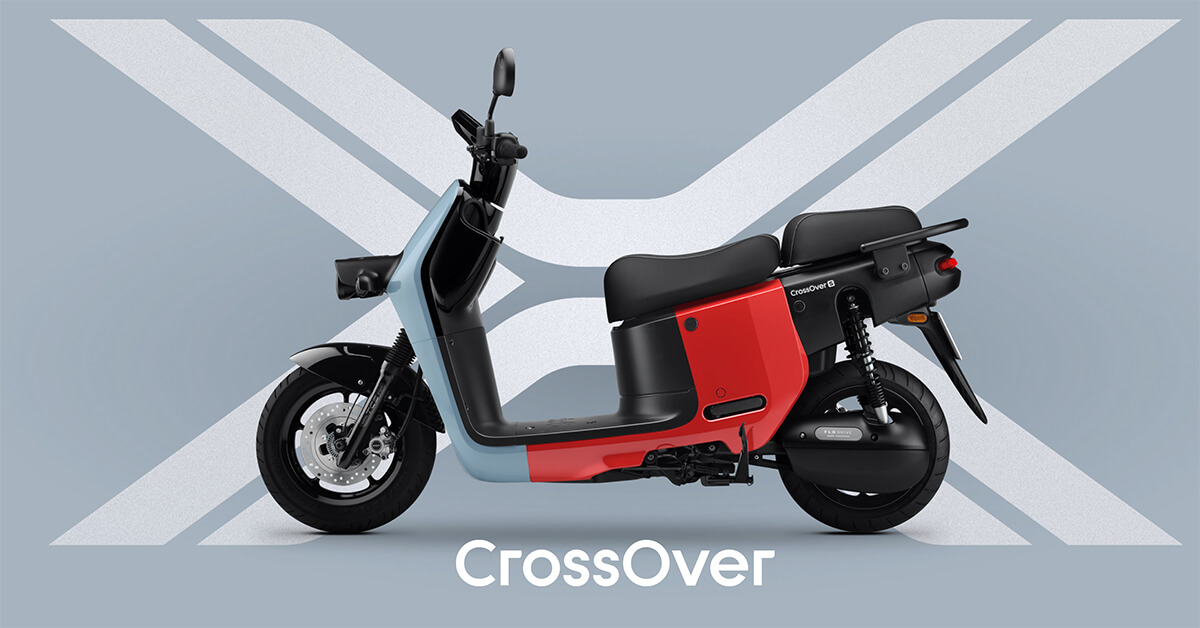 首款二輪跨界休旅！Gogoro CrossOver 全新車種重磅登場，客製化百款車色隨心搭配