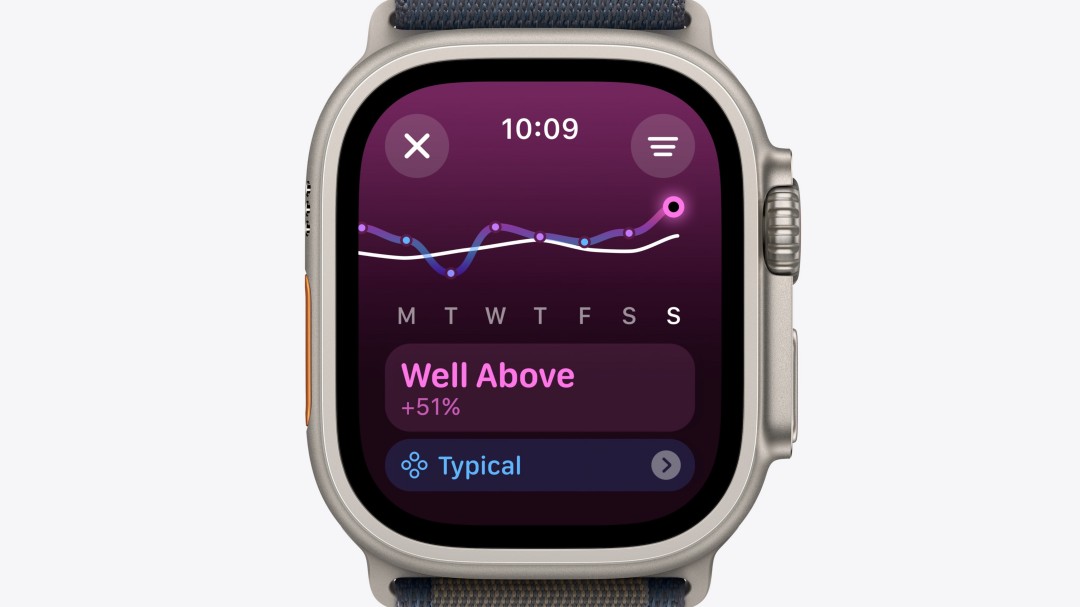 watchOS 11 還新增了 Vitals App