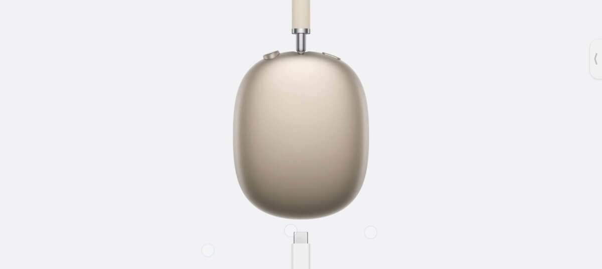 AirPods Max：改採 USB-C  充電、五款新色