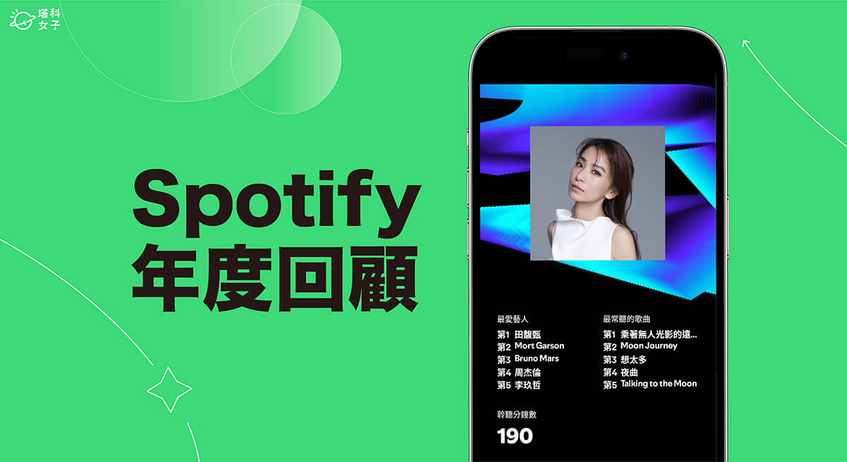 Spotify 年度回顧怎麼看 2024？三步驟看自己的 Spotify Wrapped 音樂回顧！