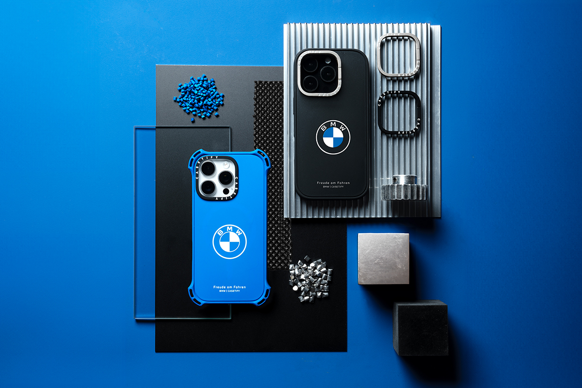 BMW | CASETiFY 聯名系列採用頂級拉絲鋁材精雕而成