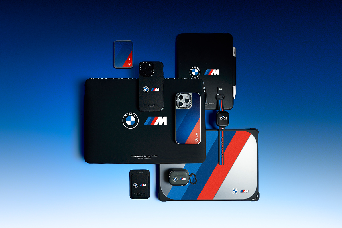 BMW M | CASETiFY 聯名系列以經典藍紅靛三色華麗展現高奢美學 