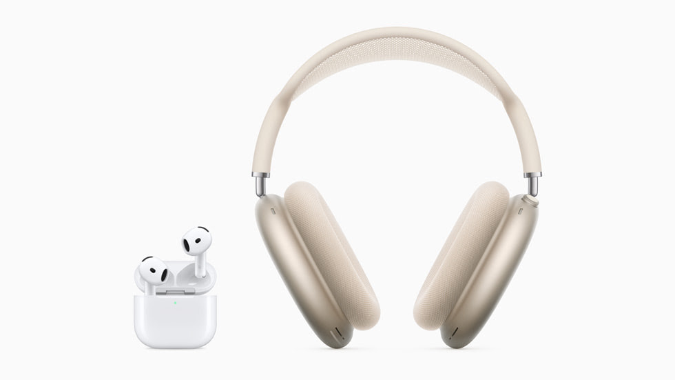 AirPods 4 與 AirPods Max