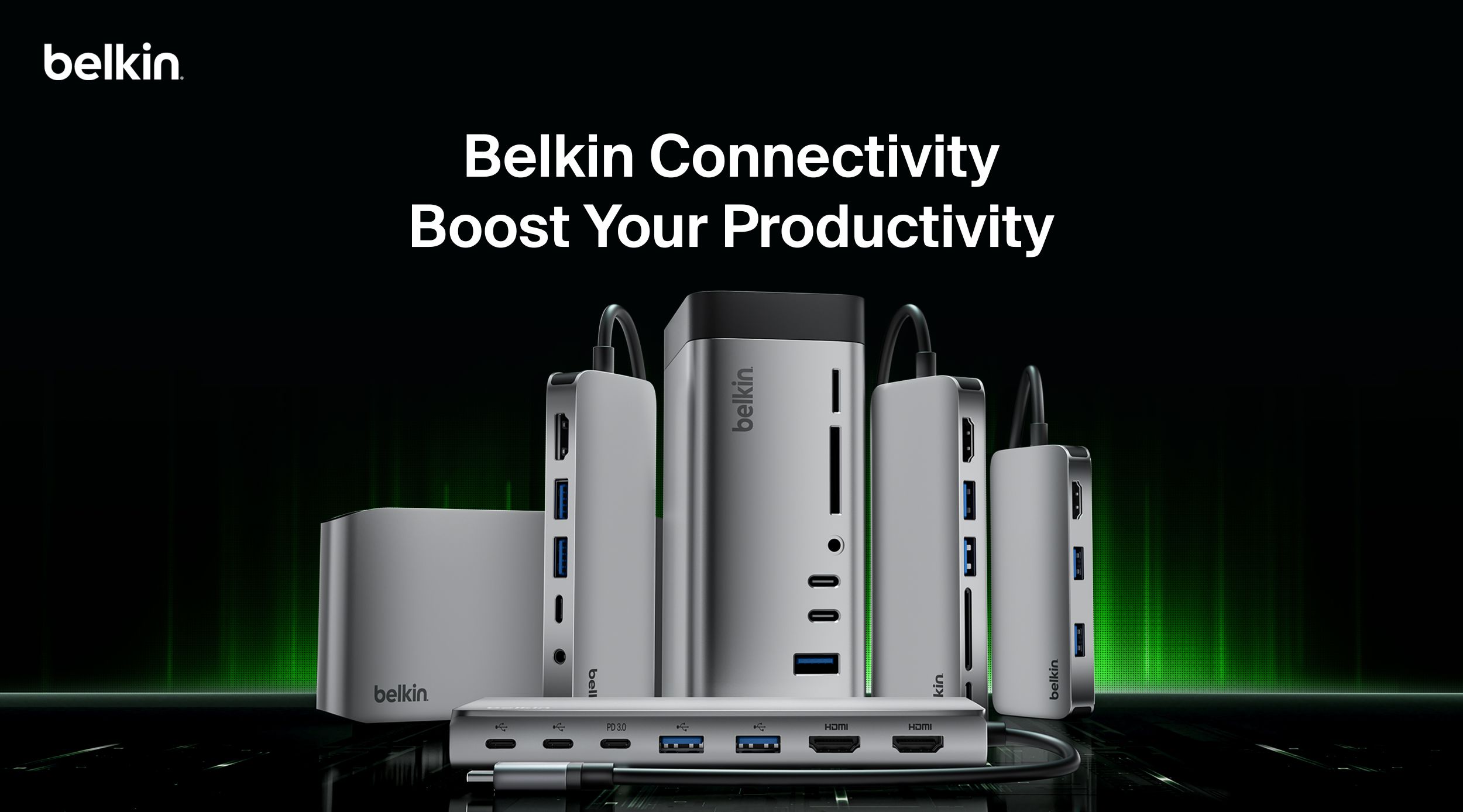 Belkin 全球產品銷售破 10 億，Thunderbolt™ 5 與 USB-C 集線器強勢登場 ！